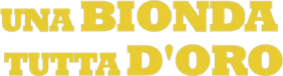 Una bionda tutta d'oro
